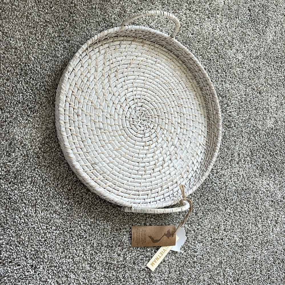 White basket